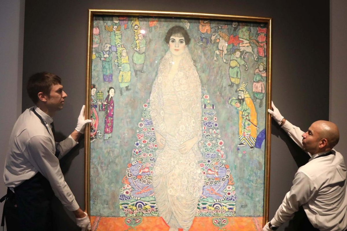 Avusturyalı ressam Klimt’in 'Elisabeth Lederer Portresi' eseri açık artırmada rekor fiyata satıldı