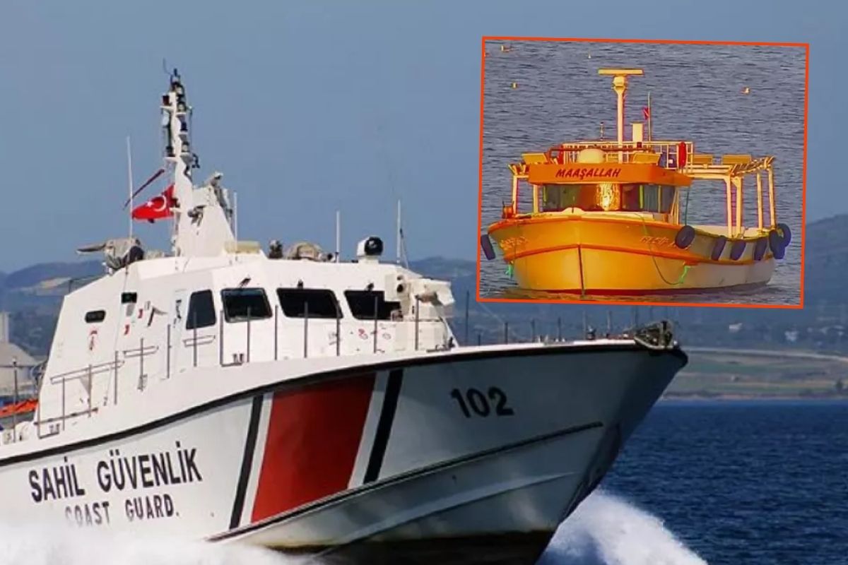 Yunan sahil güvenliğinin açtığı ateş sonucu Türk balıkçı teknesine 4 mermi isabet etti