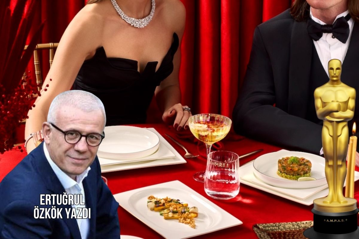 Ertuğrul Özkök, Karaca'nın Yönetim Kurulu Başkanı Fatih Karaca ile buluştu, bu yıl Oscar yemek masasındaki değişimi yazdı