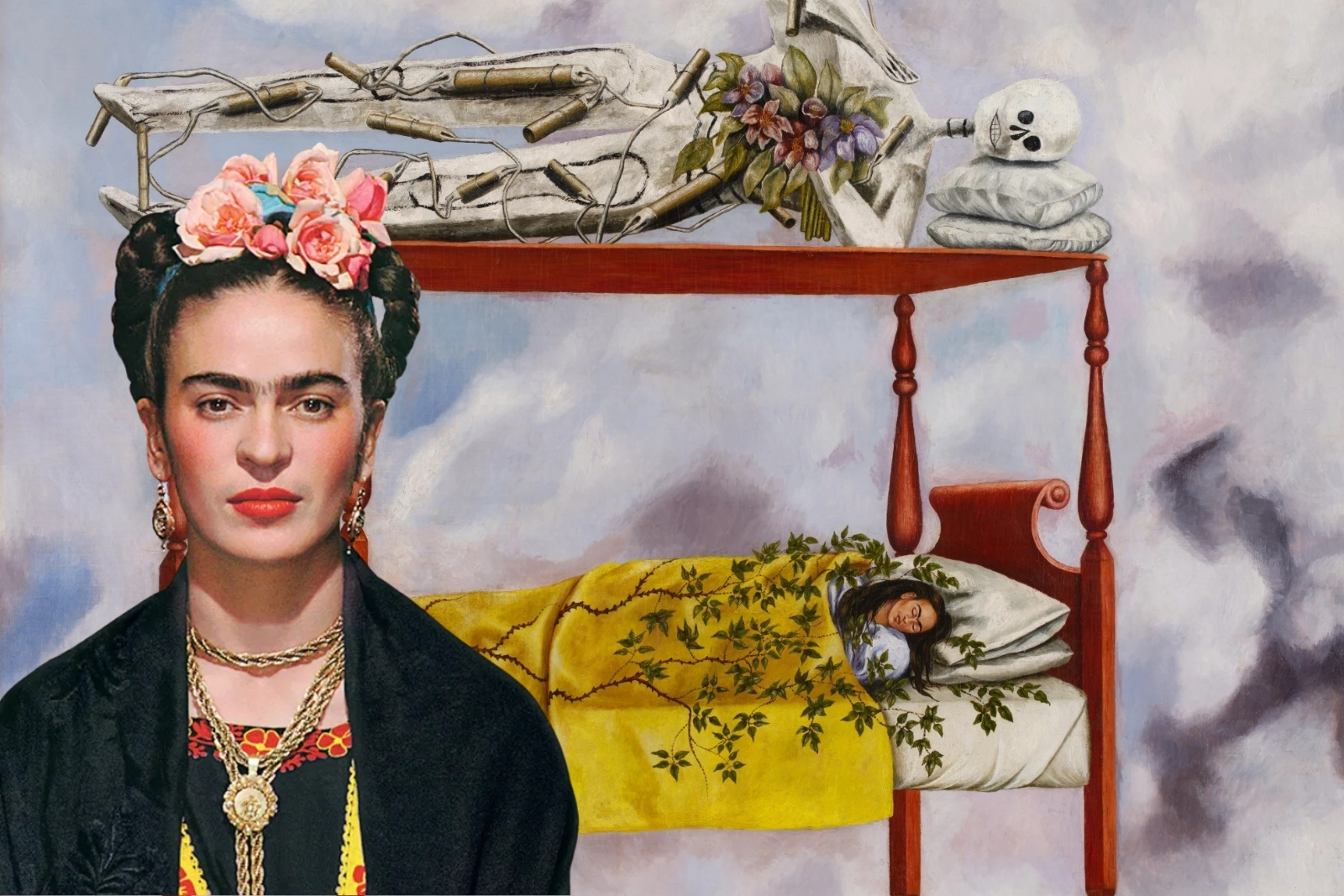 Frida Kahlo’nun otoportresi 54,7 milyon dolara satıldı, en değerli kadın sanatçı eseri rekoru kırıldı