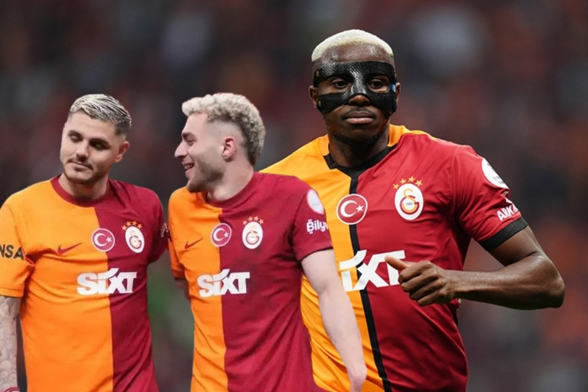 Galatasaray, Gençlerbirliği maçı hazırlıklarını tam kadro sürdürürken Icardi takıma katıldı, Osimhen ve Barış Alper Yılmaz’ın durumu açıklandı
