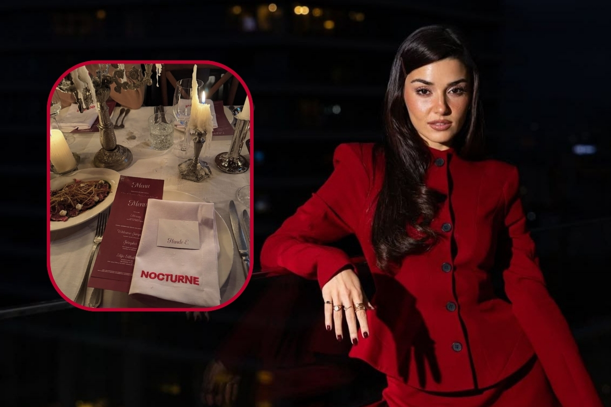 Hande Erçel, Nocturne’un Paris’te çekilen yeni reklam filmini özel bir davetle tanıttı