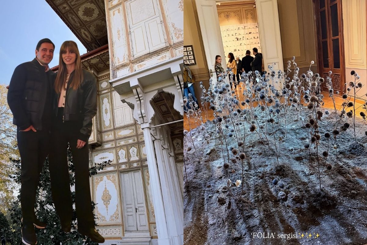 Nazlı-Hacı Sabancı çiftinin köşk gezisi