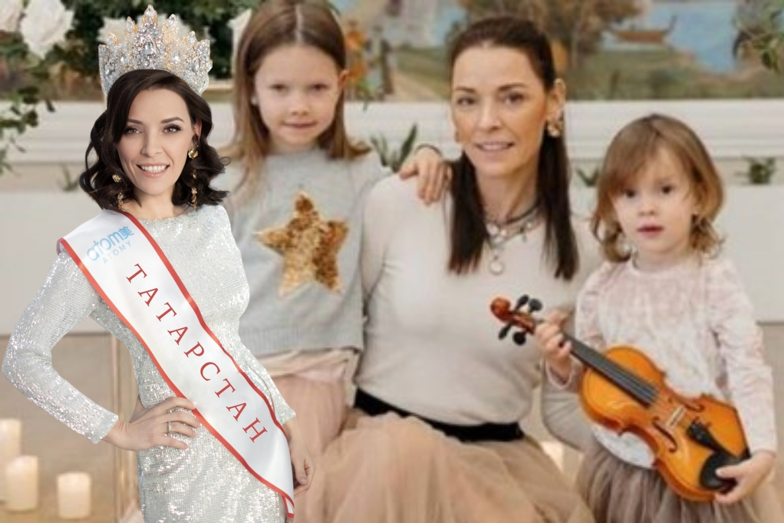 5 çocuklu Kazanlı Dilara Zalialiyeva Missis Universe Classic 2025'te Dünya Güzeli oldu