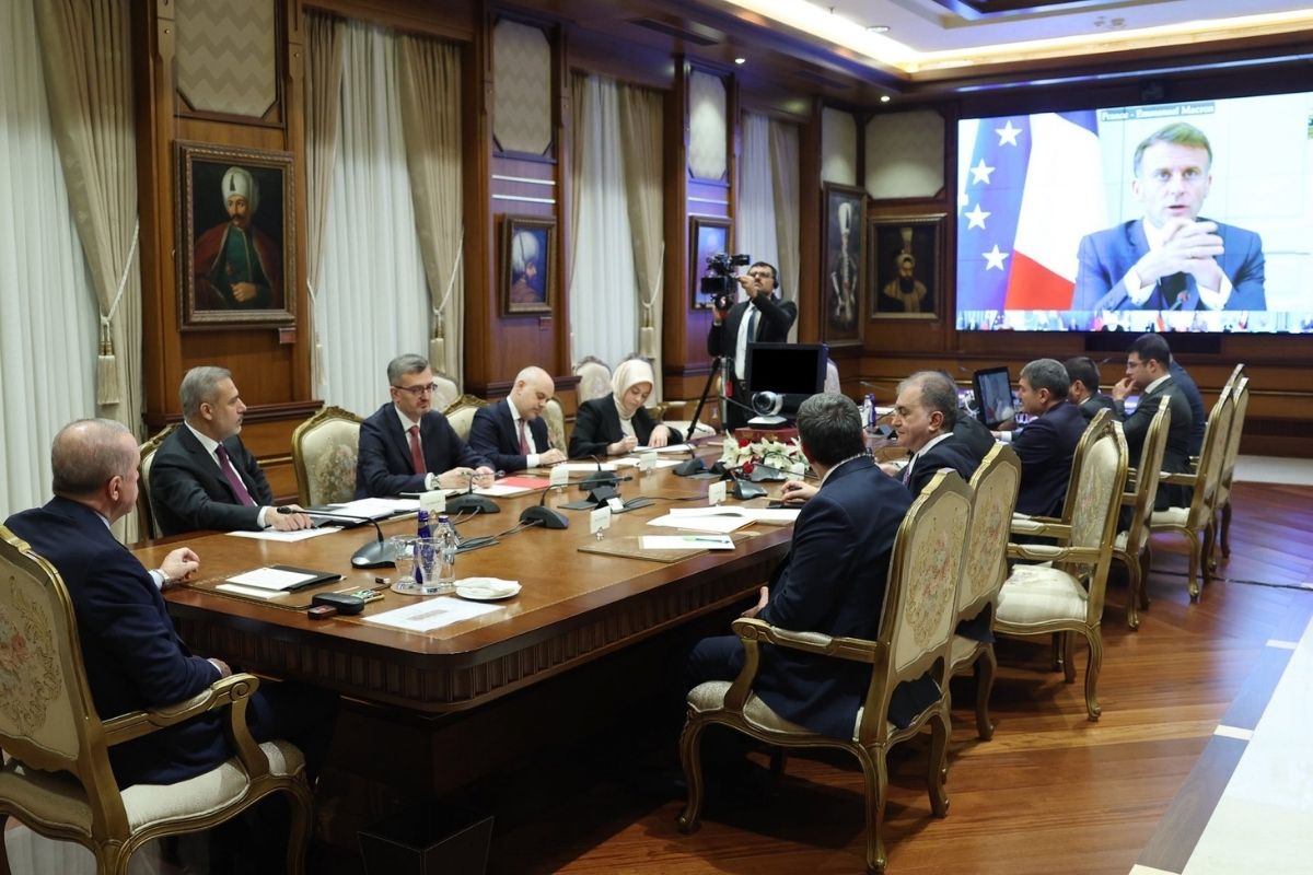 Cumhurbaşkanı Erdoğan, Ukrayna konusunda Gönüllüler Koalisyonu Liderler Zirvesi'ne katıldı