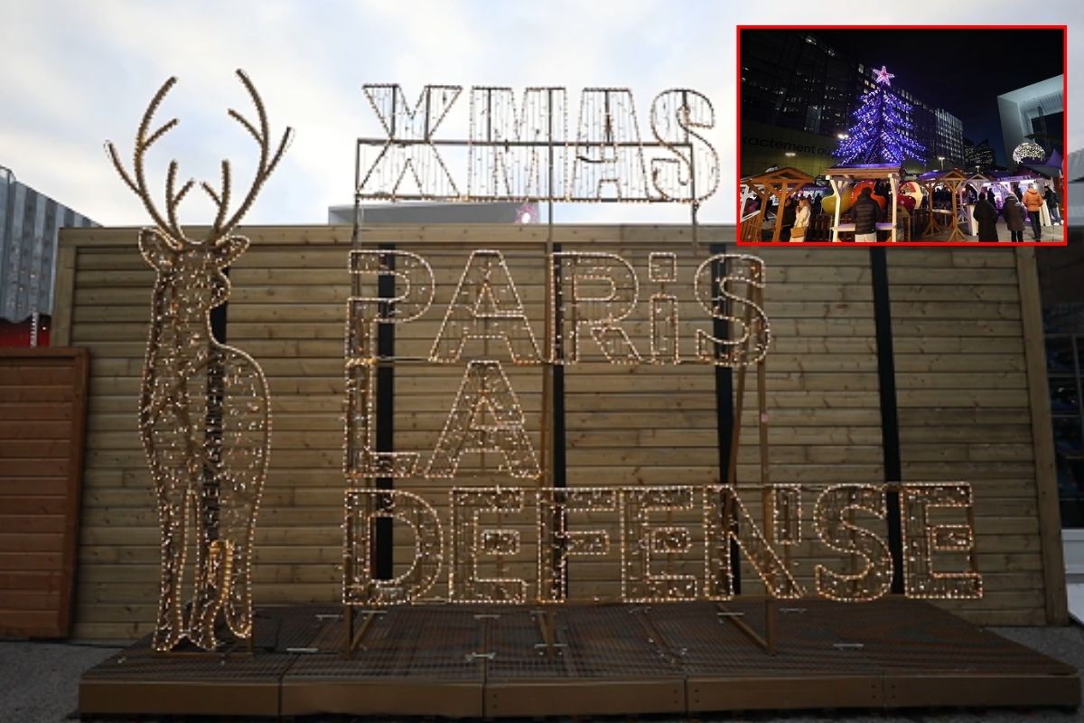 Paris La Defense Noel pazarı 30'uncu yılında