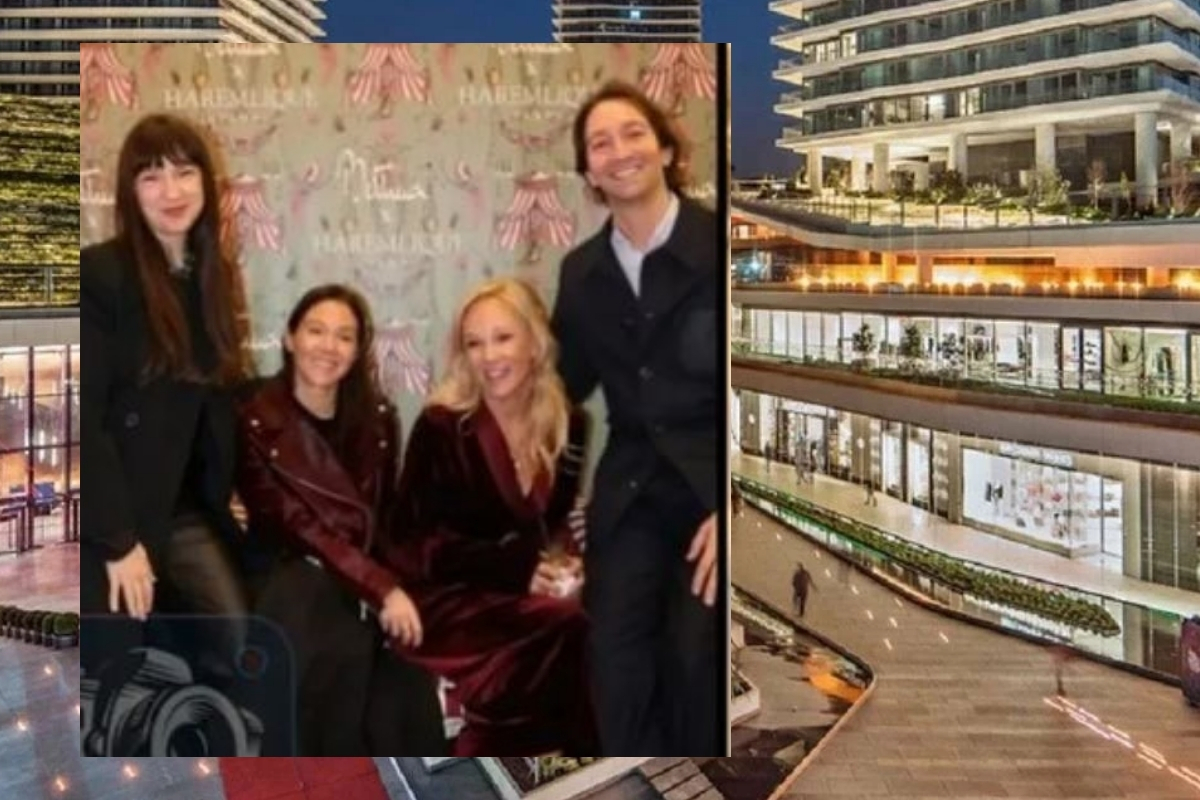 Hakko Kardeşler, anneleri Bettina Machler’i Haremlique İstanbul’un Zorlu’daki özel davetinde yalnız bırakmadı