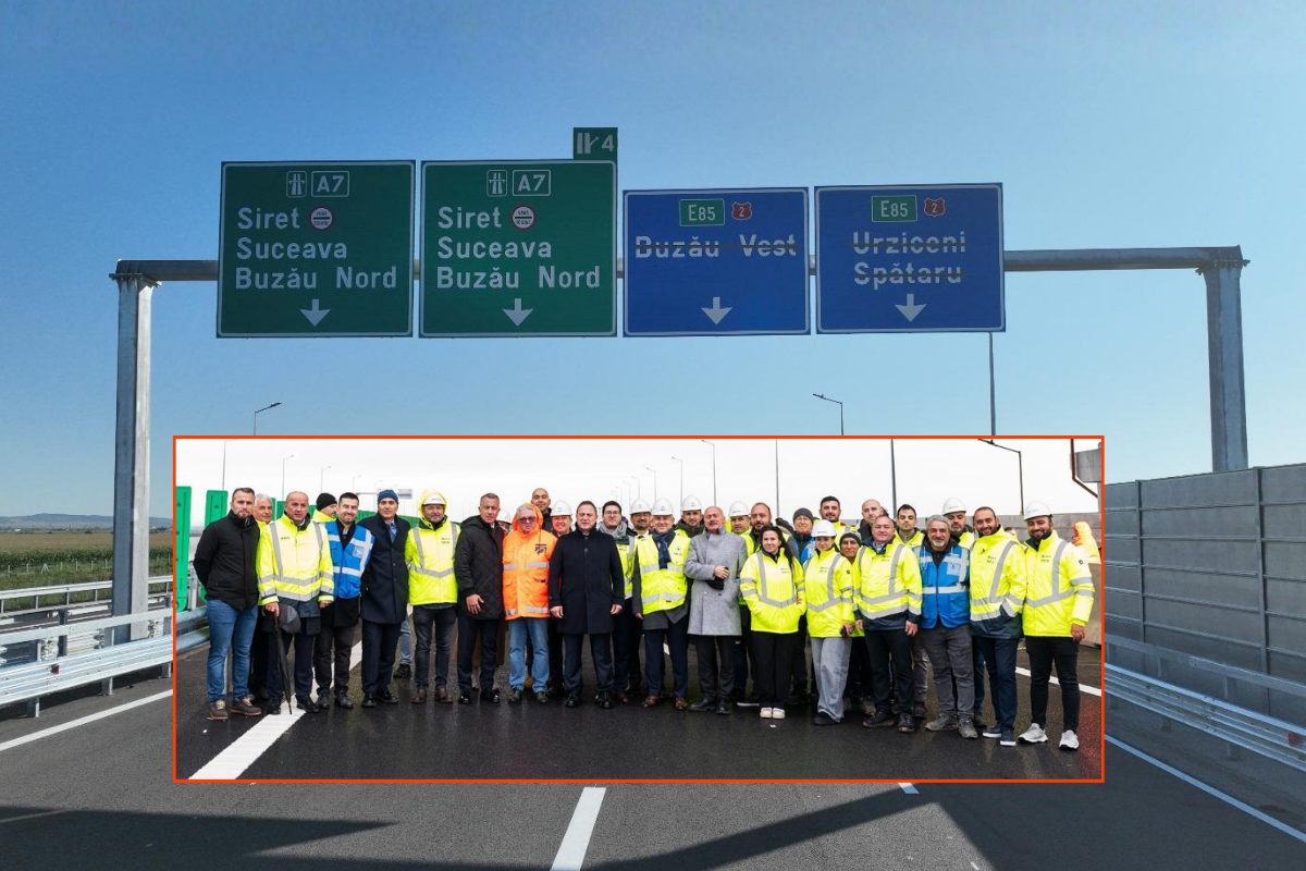 Makyol'un Romanya hızı; otoyolu planlanandan 5 ay önce açtı