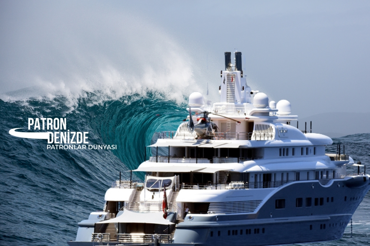 Korunan servetin 110 metrelik Radiant’ın çelikten portresi