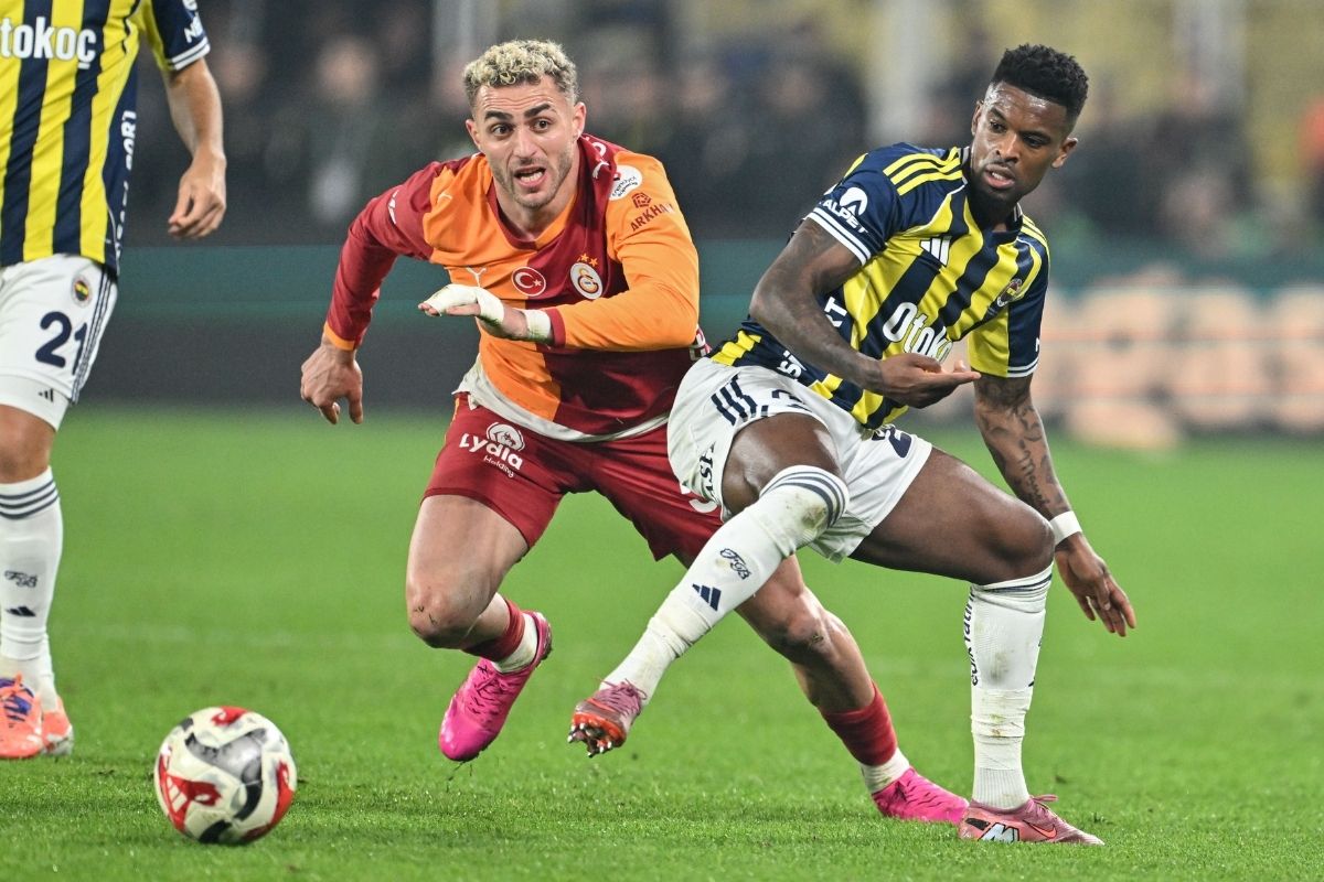 Fenerbahçe ve Galatasaray arasındaki derbi maçta skoru belirleyen gol 90+5'inci dakikada geldi