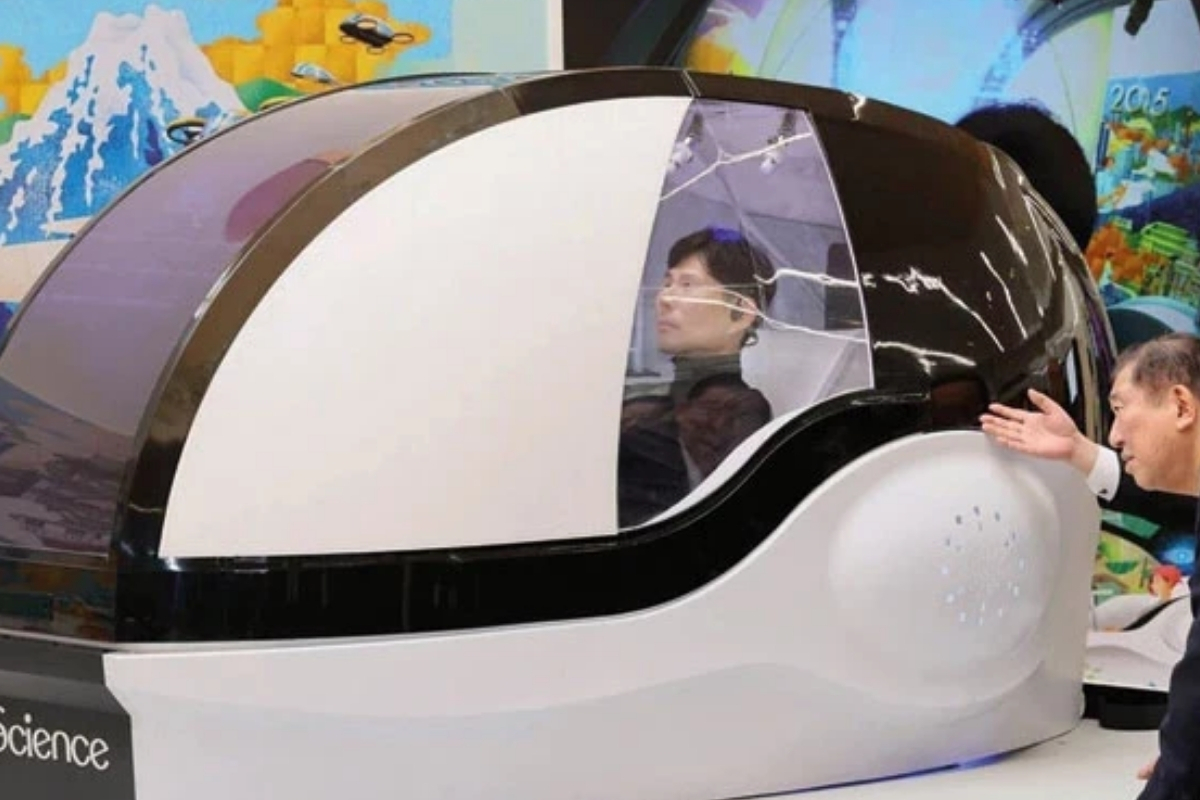 Osaka merkezli Japon teknoloji firması tarafından geliştirilen insan yıkama makinesi 16 milyon TL’ye satışa çıktı