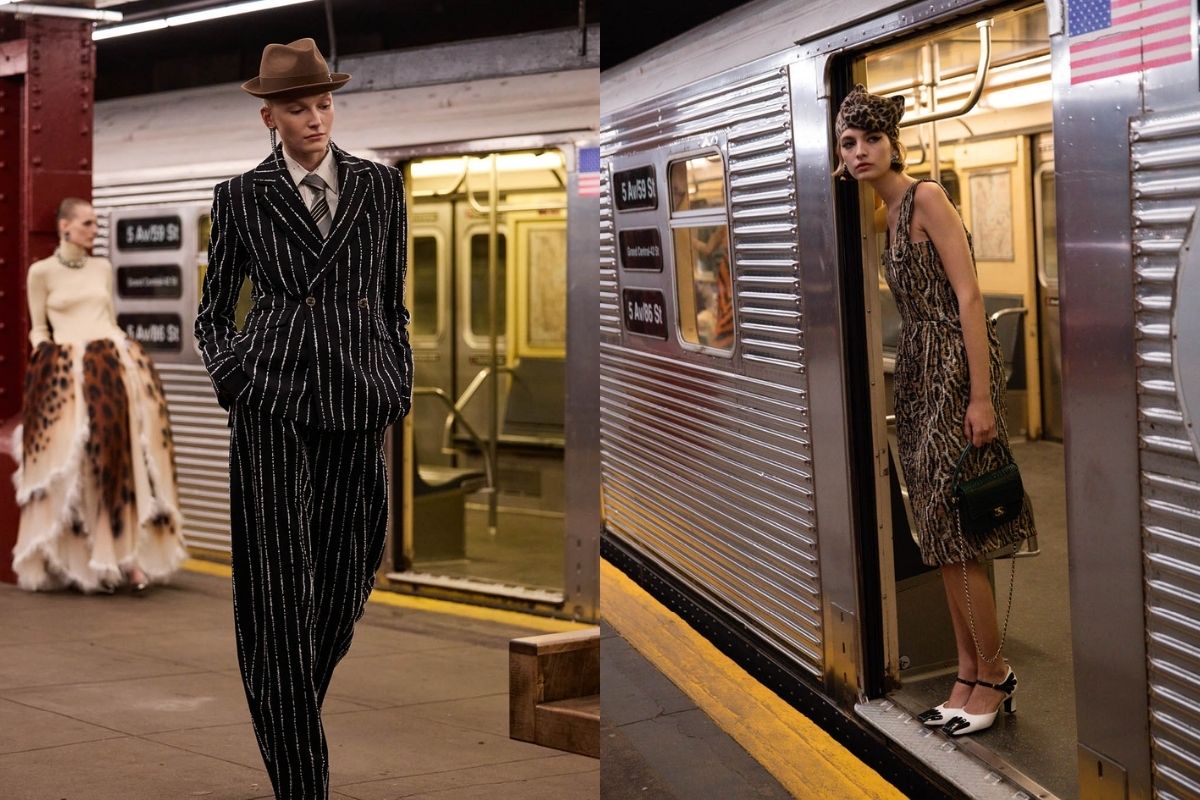 Chanel, Métiers d’Art defilesini New York’ta metroda sergiledi