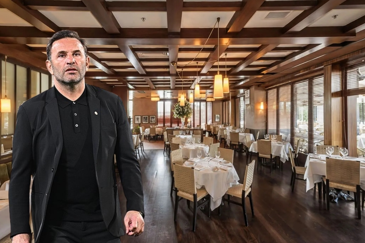 Okan Buruk derbi sonrası Papermoon’da dostlarıyla akşam yemeğinde görüntülendi