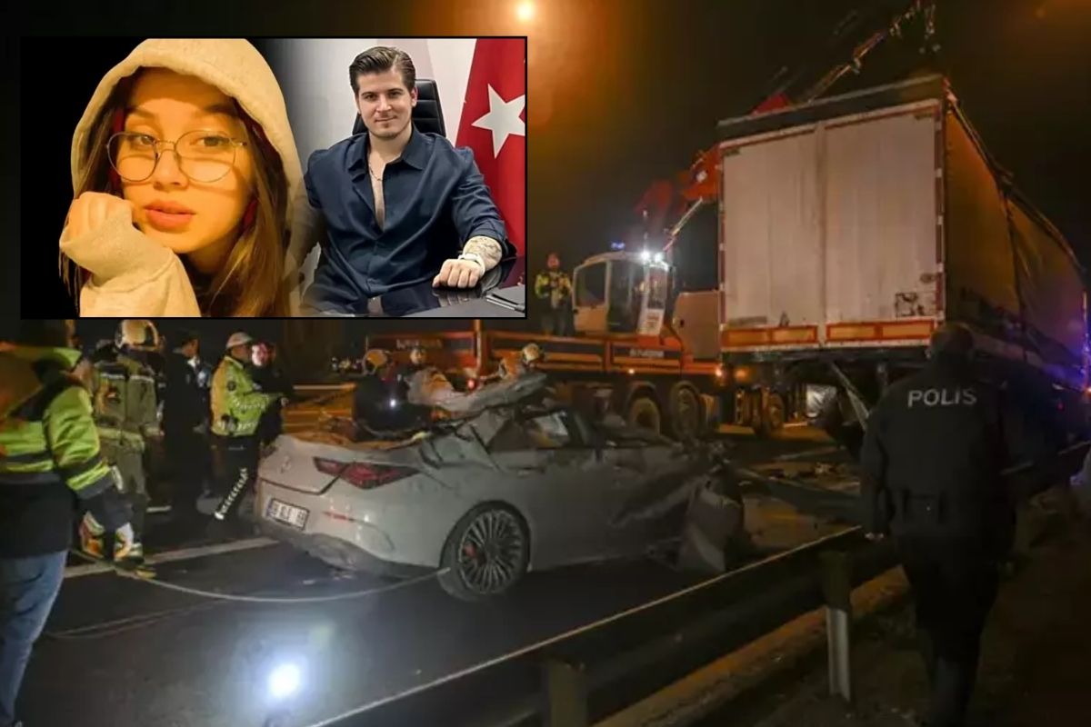 Ankara'da TIR'a arkadan çarpan lüks Mercedes'teki iki genç yaşamını yitirdi