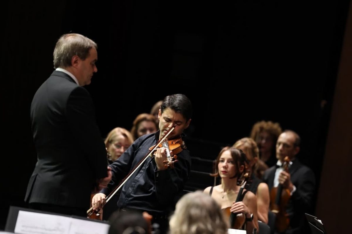 İstanbul Devlet Senfoni Orkestrası keman virtüözü Robert Lakatos'u ağırladı