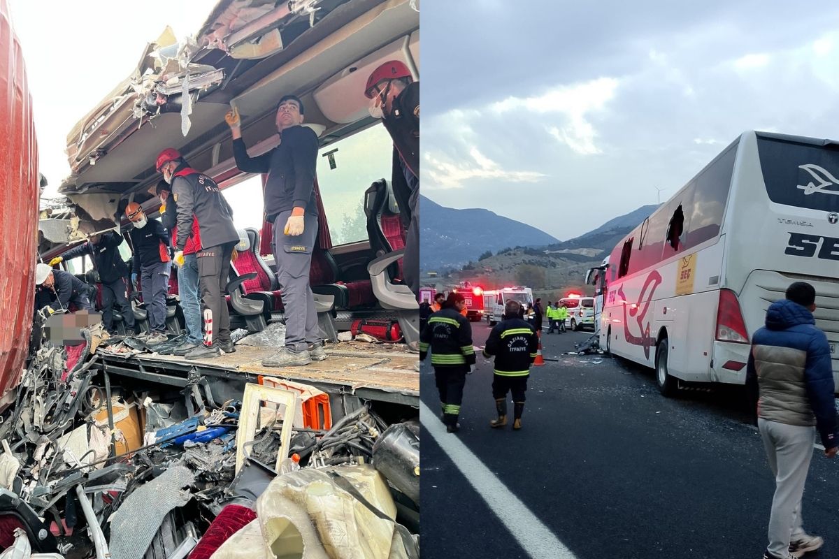 Osmaniye'de yolcu otobüsünün tıra çarpması sonucu 7 kişi hayatını kaybetti, 11 kişi ise yaralandı