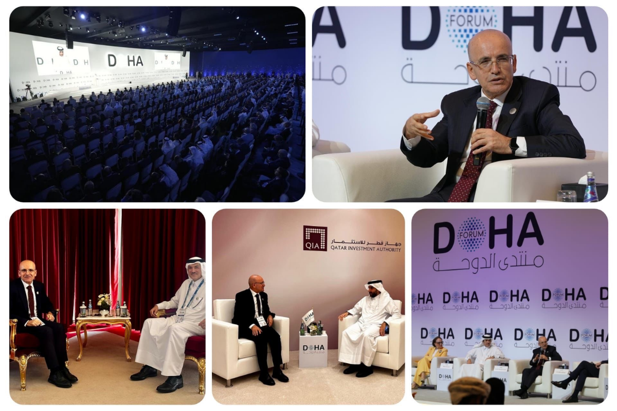 Hazine ve Maliye Bakanı Mehmet Şimşek'ten Doha paylaşımı