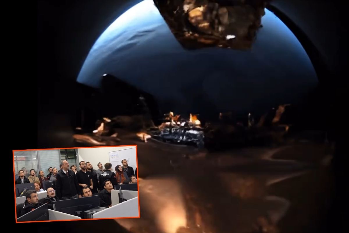 Selçuk Bayraktar, Fergani küp uydusunun yörünge transfer aracından ayrılma anlarını paylaştı