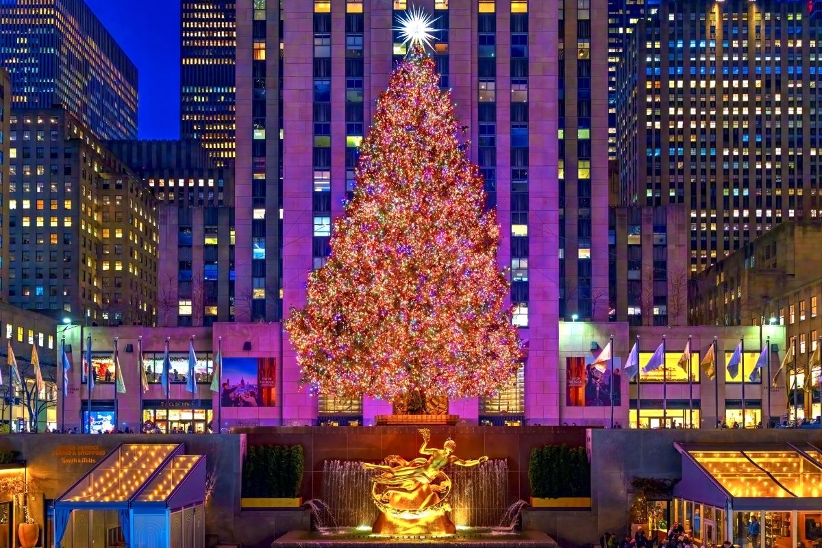 New York Rockefeller Center'daki ikonik yılbaşı ağacının serüveni yayınlandı