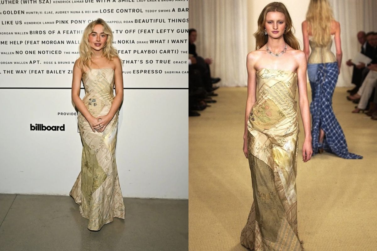 Sabrina Carpenter, Variety'nin yıllık Hitmakers etkinliğinde, Ralph Lauren ilkbahar 2003 elbisesini tercih etti