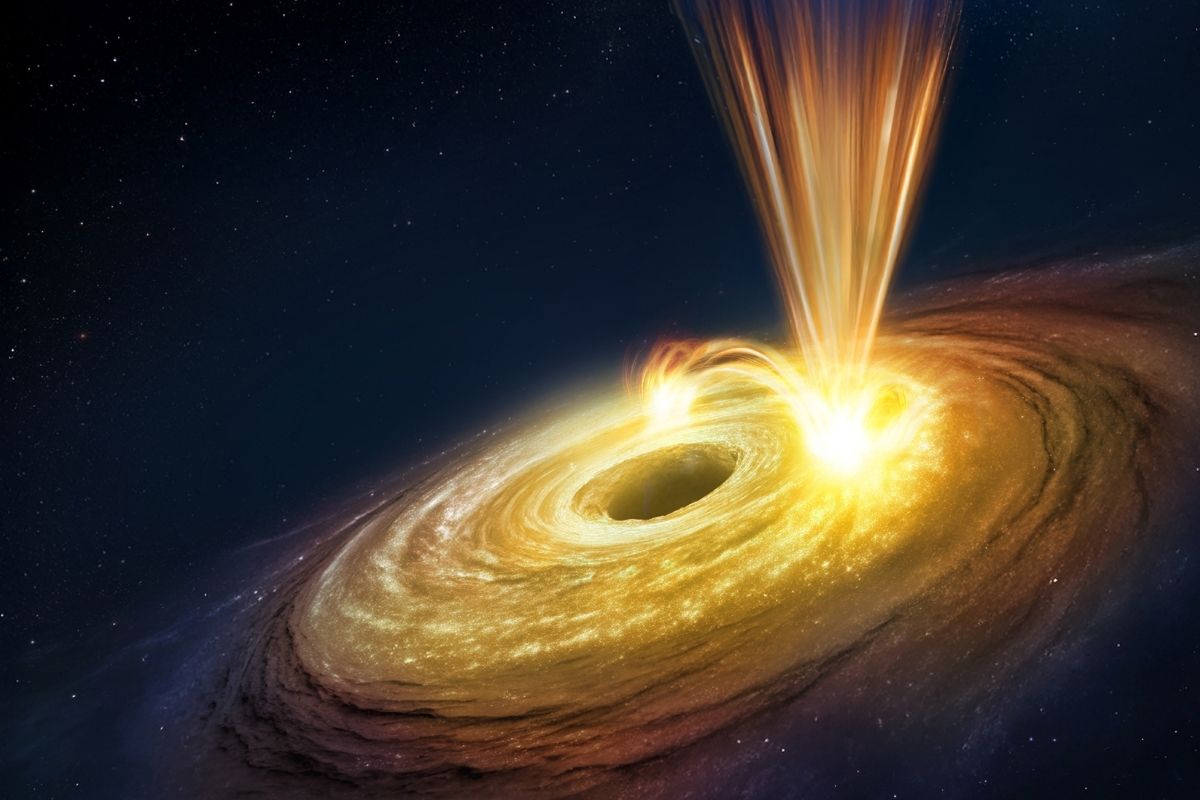 NGC 3783 galaksisindeki kara delik patlaması, ışık hızının beşte biri hızında rüzgarlar oluşturdu