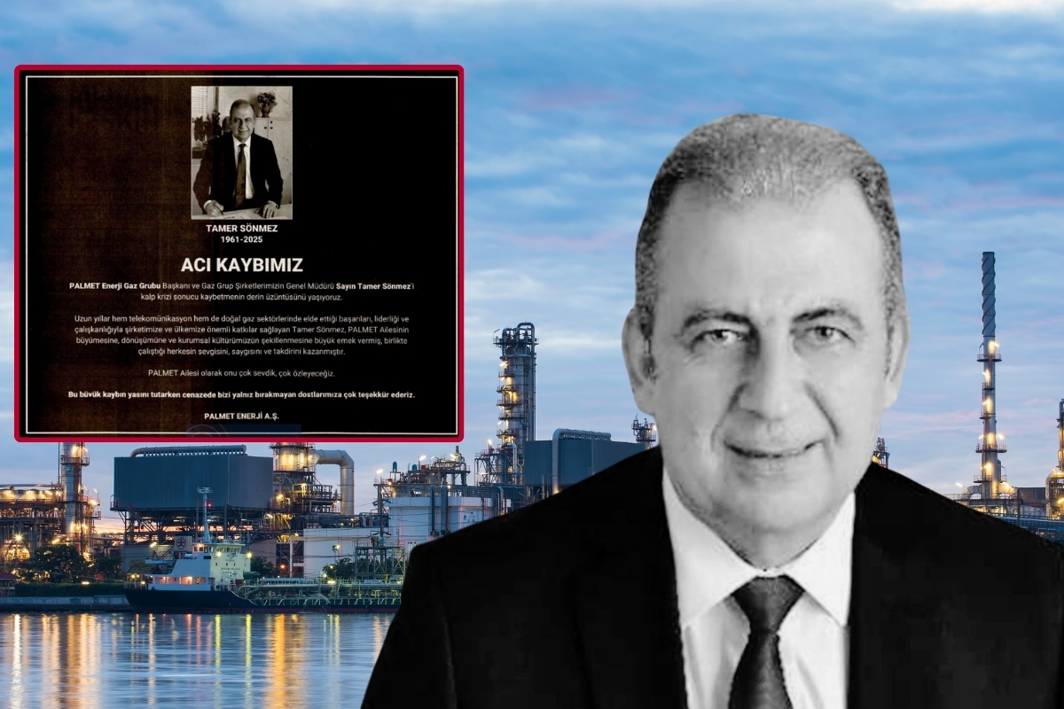 PALMET Enerji AŞ Gaz Grubu Başkanı Tamer Sönmez'e duygusal bir ilanla veda etti