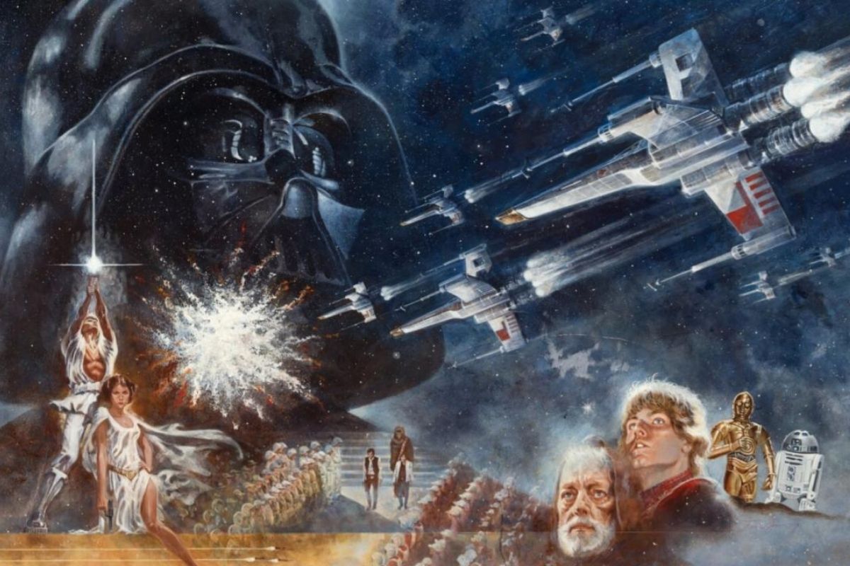 'Star Wars'ı dünyaya tanıtan 1977 tarihli ilk afiş müzayedede yaklaşık 3,9 milyon dolara satıldı