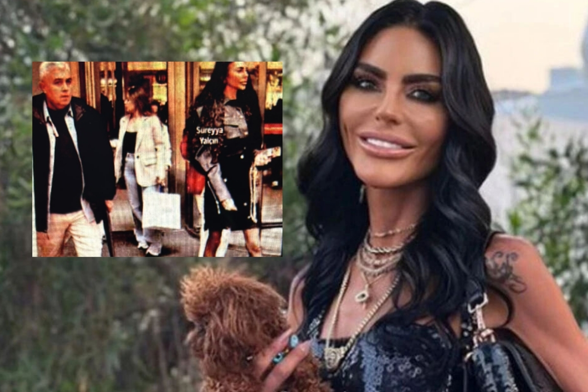 Süreyya Yalçın korumasıyla birlikte Nişantaşı City’s’de yılbaşı alışverişine çıktı