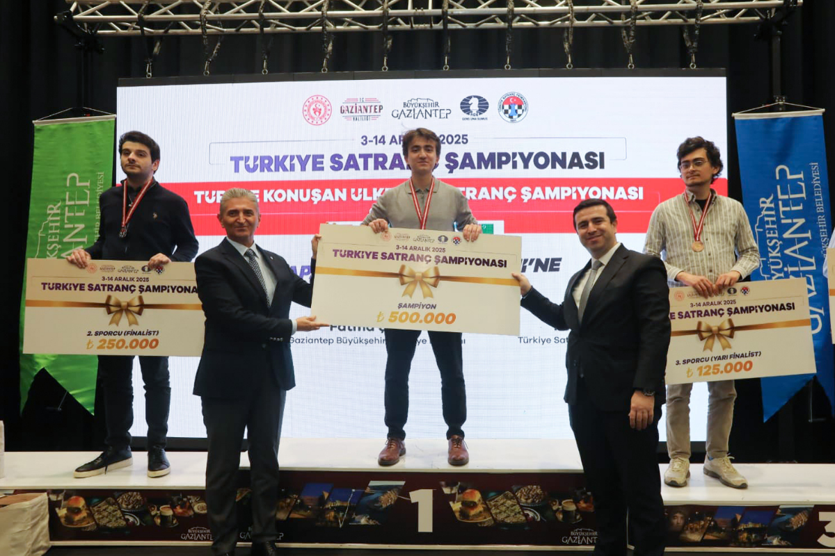 2025 Türkiye Satranç Şampiyonası'nın kazananı belli oldu