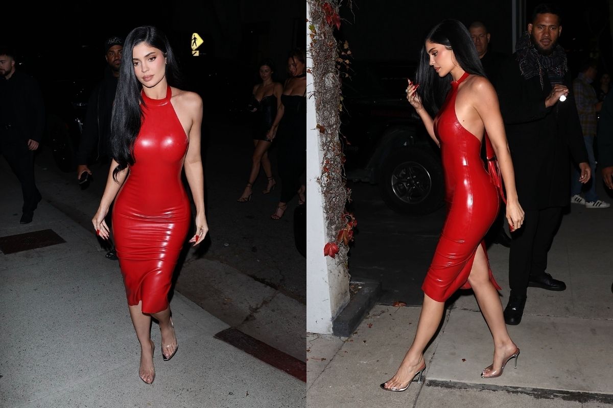 Kylie Jenner, OBB Media’nın yılbaşı partisinde gecenin yıldızı oldu