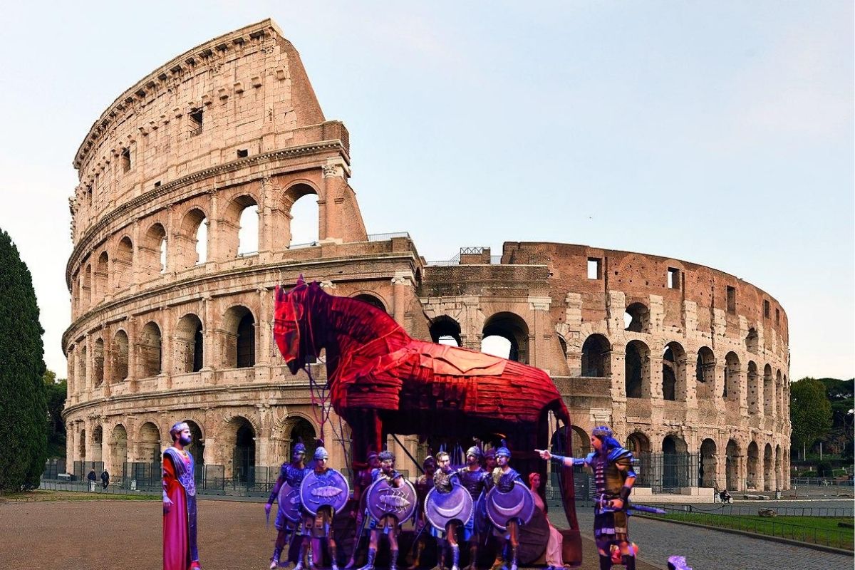Roma'daki Kolezyum'da 'Troya' temalı sergi düzenlenecek