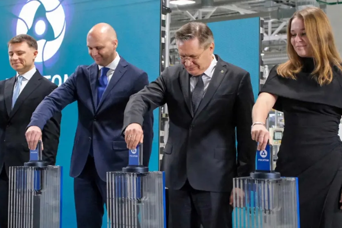 Rosatom, Rusya'nın ilk lityum-iyon enerji depolama giga fabrikasını faaliyete geçirdi
