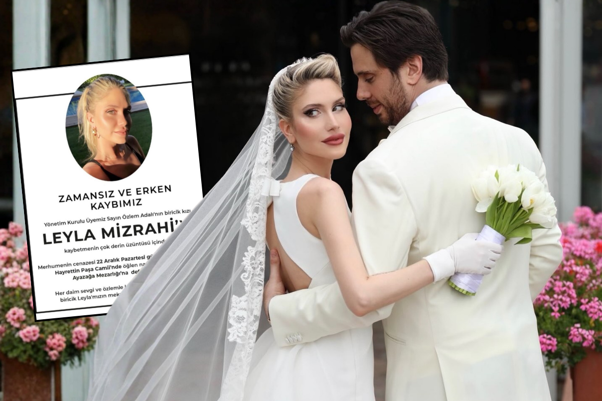 İş insanı Cemal Özgörkey’in 30 yaşındaki yeğeni Leyla Mizrahi uykusunda hayatını kaybetti, altı aylık bebeği öksüz kaldı