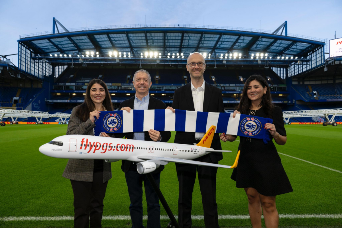 Pegasus, Chelsea'nin resmi havayolu şirketi oldu