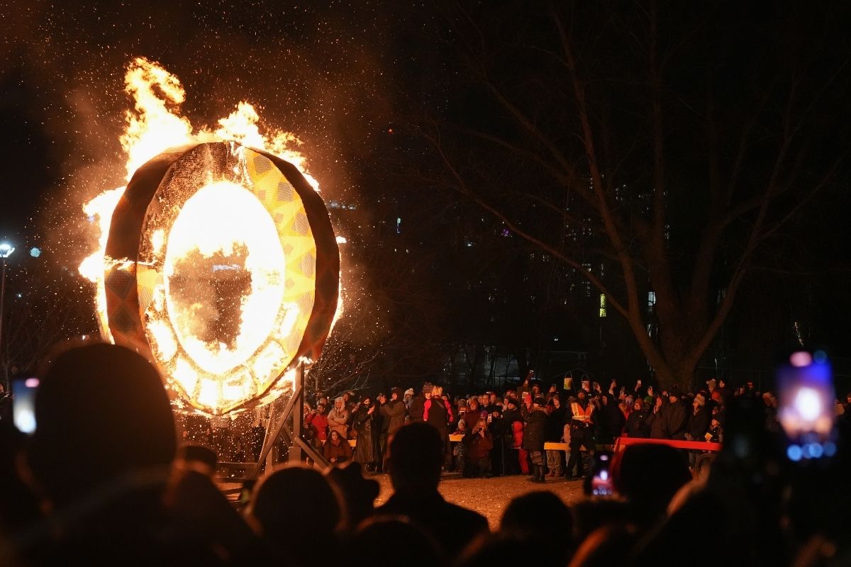 Toronto’da Kış Gündönümü Festivali düzenlendi