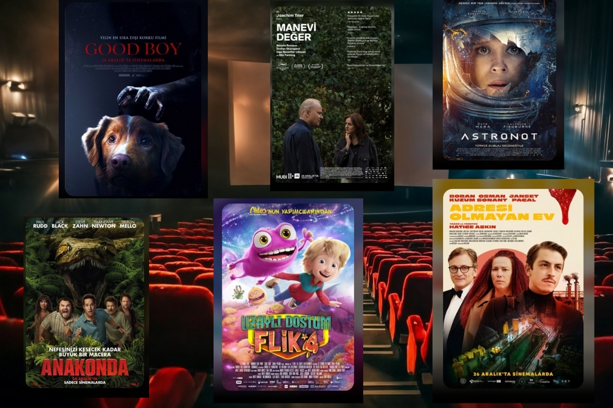 Sinemaseverler 26 Aralık'ta vizyona girecek altı yeni filmle buluşmaya hazırlanıyor