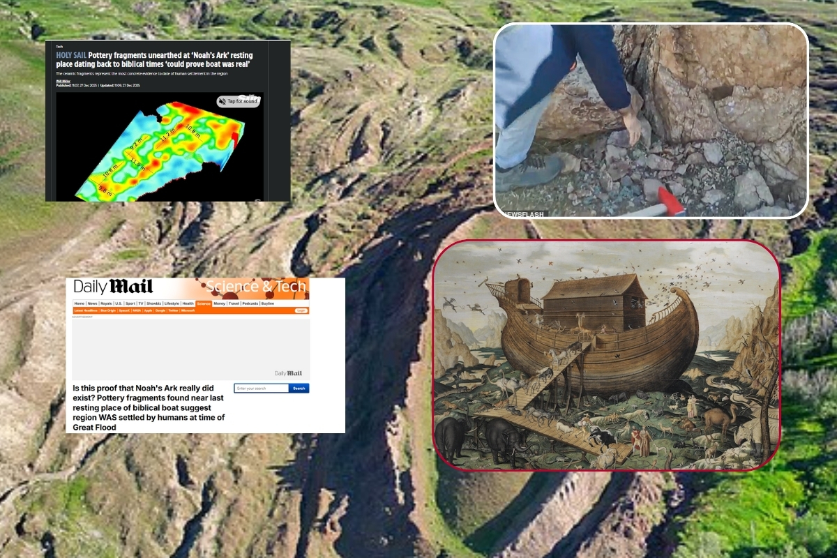 Ağrı Dağı’nda bulunan seramikler Nuh’un Gemisi iddialarını güçlendirdi, dünya radarına Ağrı'ya çevirdi