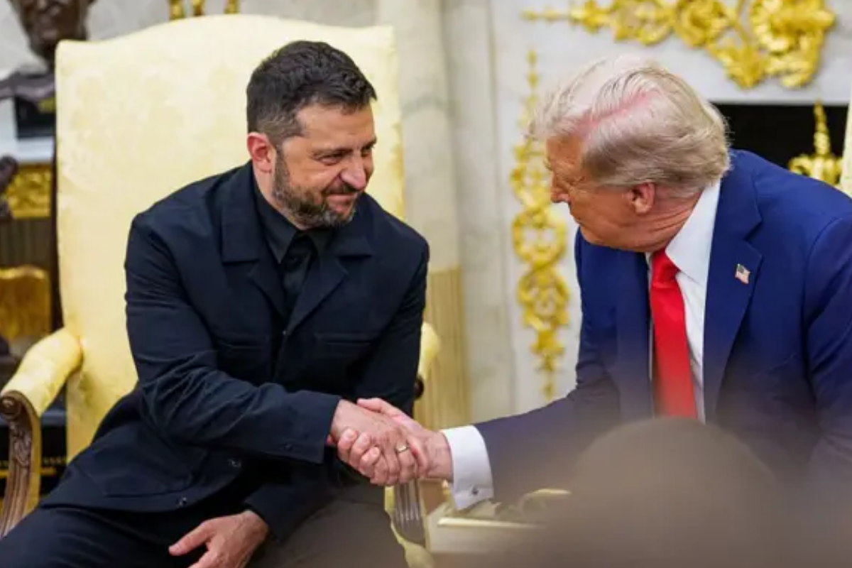 Trump ile görüşmesinin ardından açıklama yapan Zelenskiy, 20 maddelik barış planının yüzde 90'ında uzlaşı sağlandığını söyledi