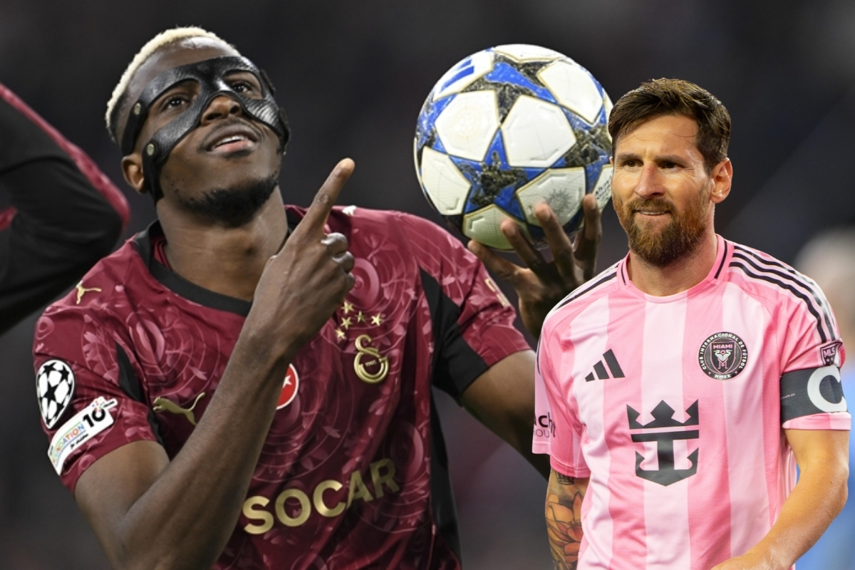 Victor Osimhen 2025 yılında 46 gole ulaşarak Messi’yi maç sayısında geride bıraktı