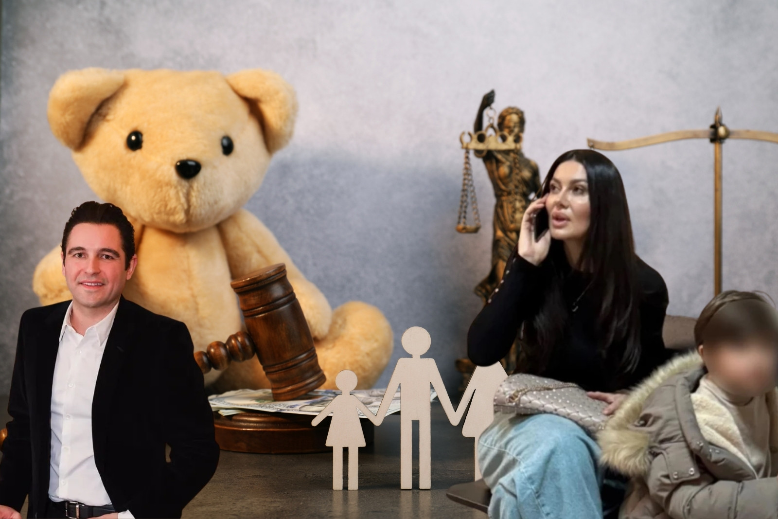 Hacı Sabancı ve yüzde 99.99 oranında babası olduğu ortaya çıkan gayrimeşru çocuğu Uzay bebek krizinde yeni perde