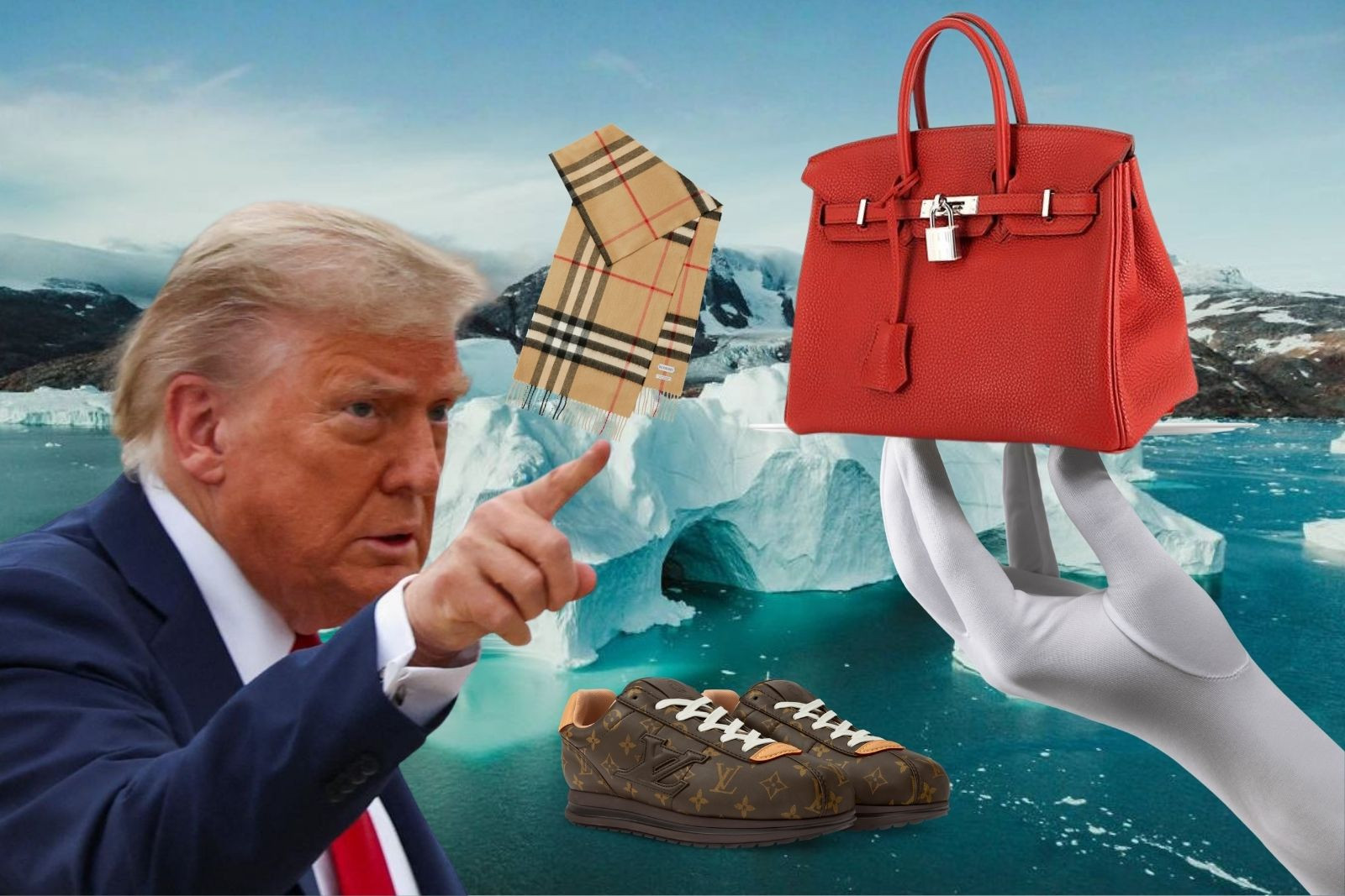 ABD Başkanı Trump’ın Grönland’a asker gönderen AB ülkelerine ek gümrük tarifesi fikri lüks markaları vurdu, hisseler çakıldı