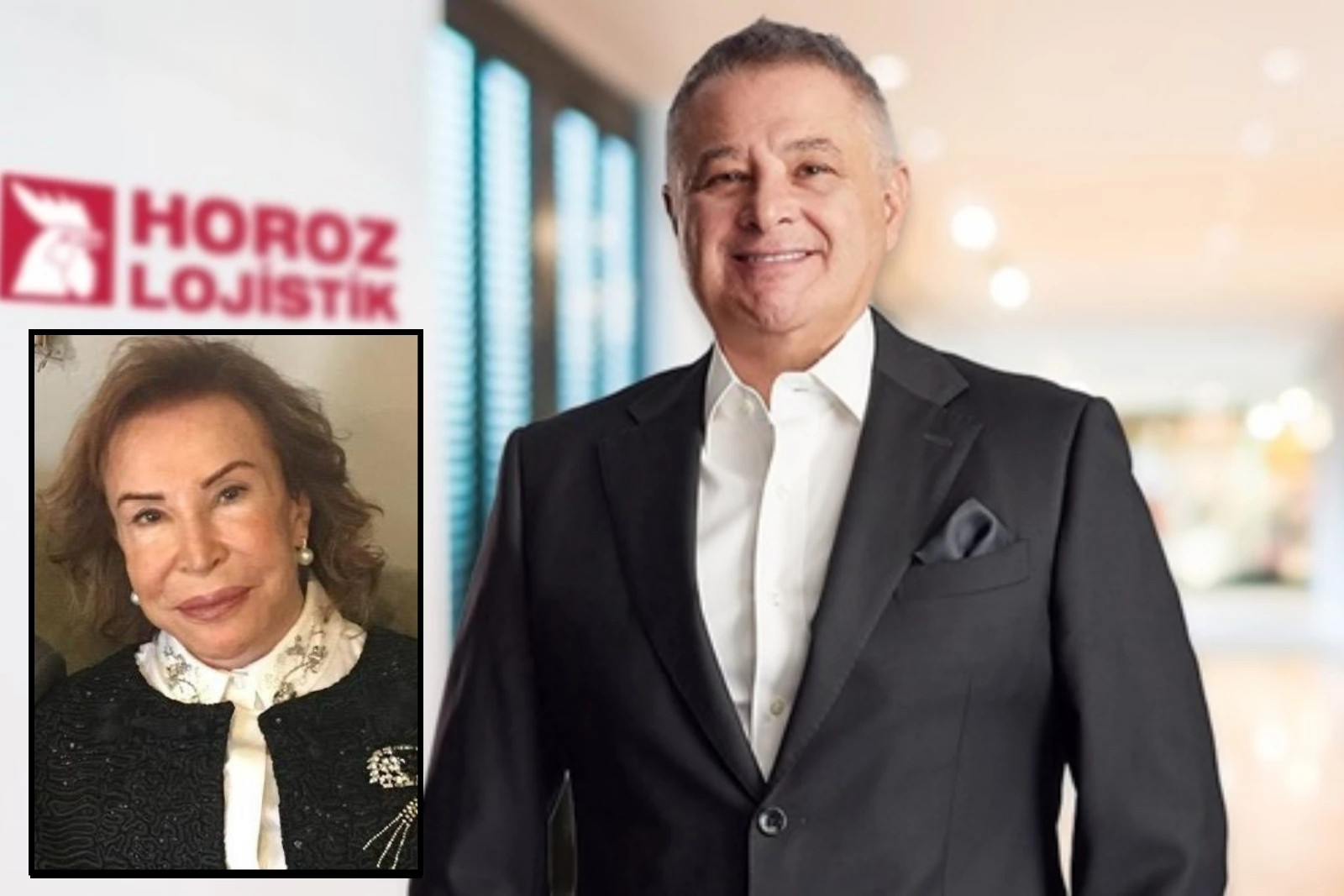 Horoz Lojistik patronu Taner Horoz'un acı günü, annesi Pervin Horoz'u kaybetti