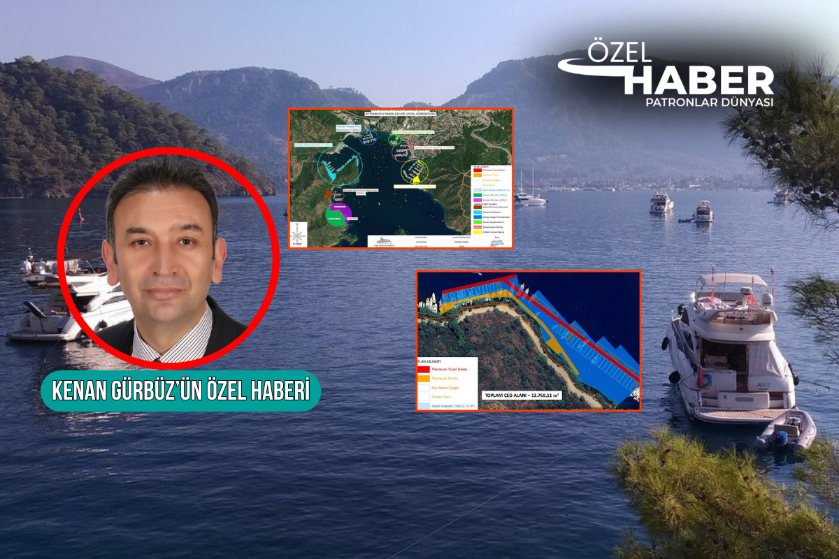 Göcek Ayten Koyu’ndaki yat/tekne bağlama iskelesi projesi halkın görüşüne açıldı