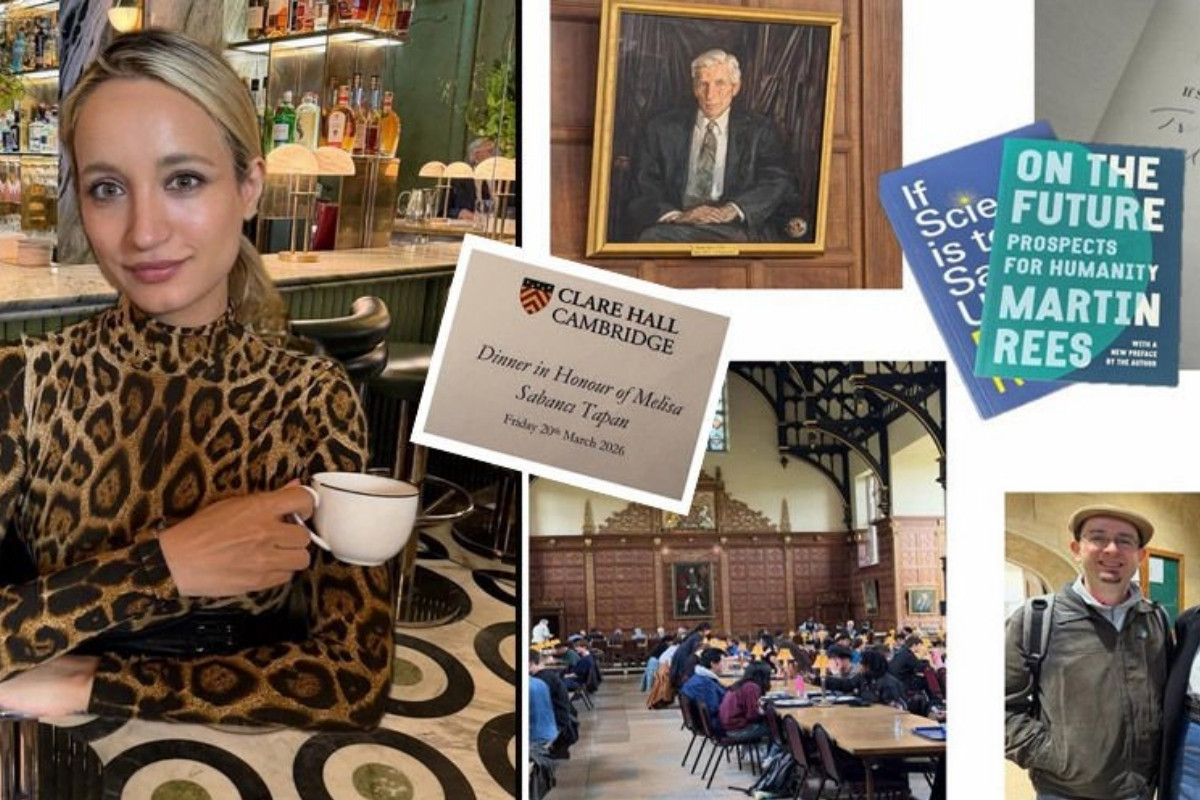 Melisa Sabancı Tapan, Cambridge ziyaretinde CSER’de küresel riskleri ve tarihin izlerini inceledi