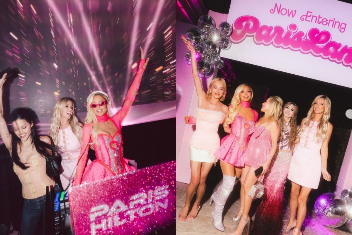 Paris Hilton'dan 'Barbie Rüya Evi' temalı doğum günü partisi