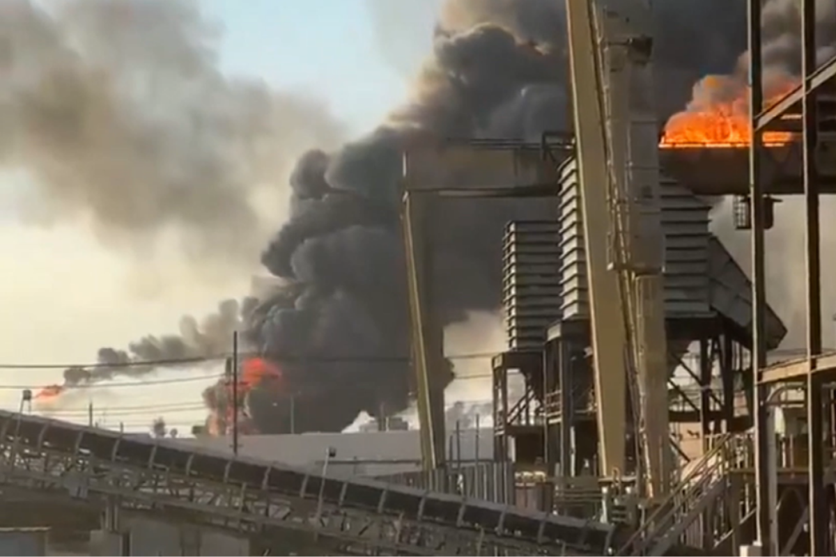 ABD'nin Teksas eyaletindeki petrol rafinerisinde patlama