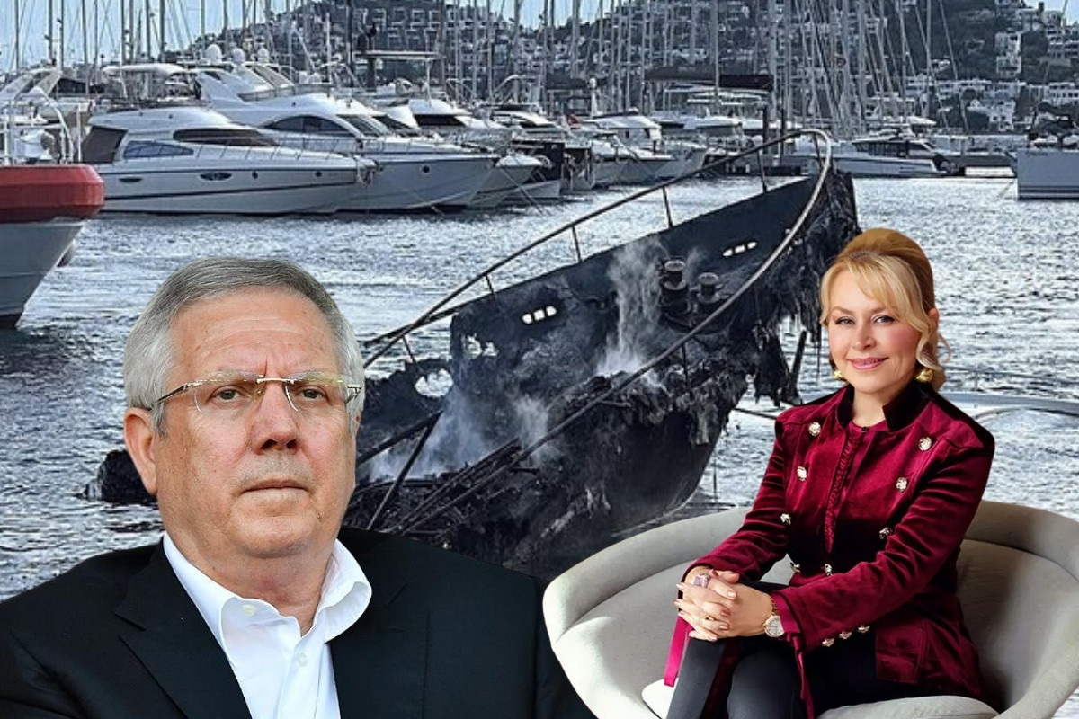 Bodrum Yalıkavak Marina’daki yangında 7 lüks yat batarken, Aziz Yıldırım ve Demet Sabancı Çetindoğan’ın yatları yanmakta son anda kurtuldu