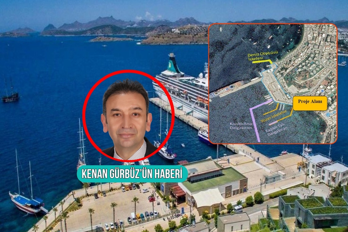 Bodrum Yolcu Limanı, 500 milyon TL'lik yatırımla yenileniyor; 130 tekne ve 4 feribot aynı anda yanaşabilecek, yeni terminal ve restoranlar yapılacak