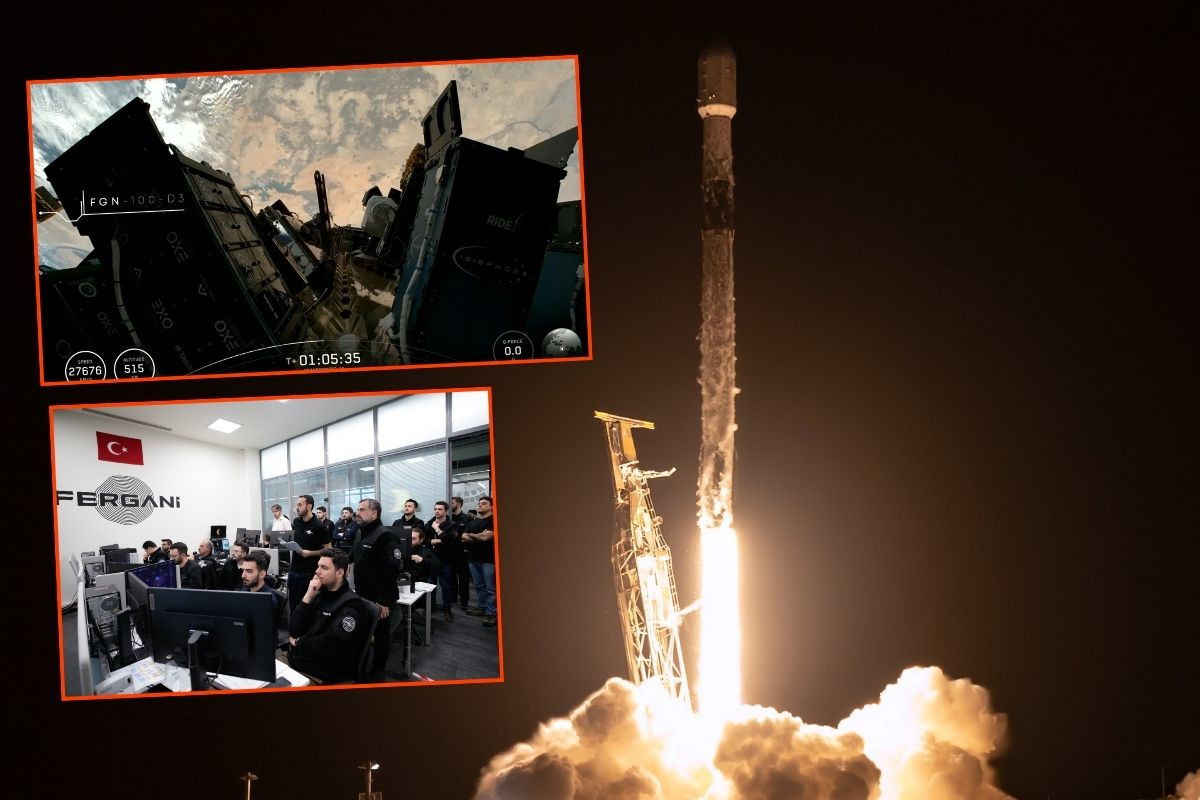 Selçuk Bayraktar'ın kurucusu olduğu Fergani Uzay'ın beşinci deneme uydusu uzaya fırlatıldı