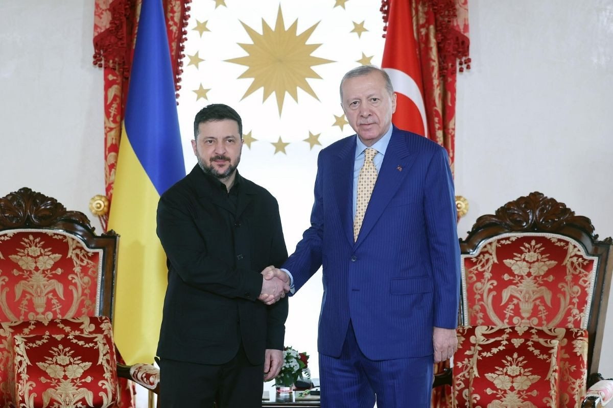 Cumhurbaşkanı Erdoğan, Zelenski ile görüştü, Karadeniz'deki seyrüsefer emniyetine vurgu yaptı